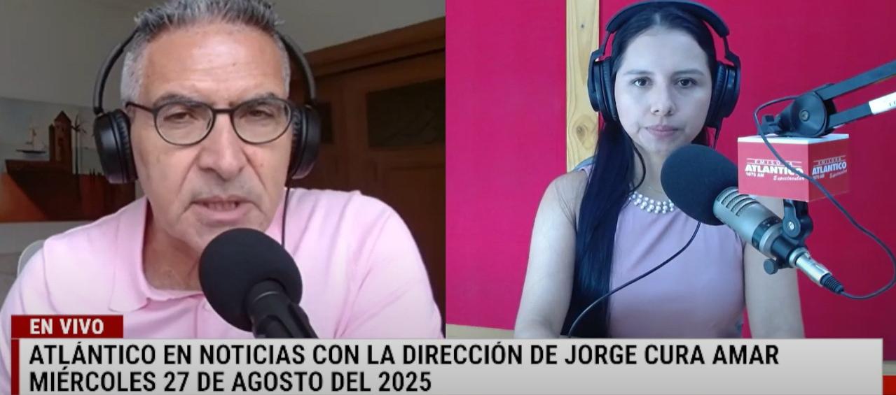 Transmisión de Atlántico en Noticias.