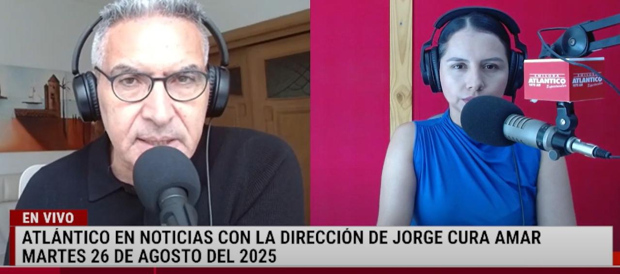 Transmisión de Atlántico en Noticias.