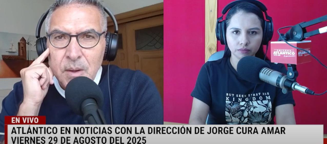 Transmisión de Atlántico en Noticias.
