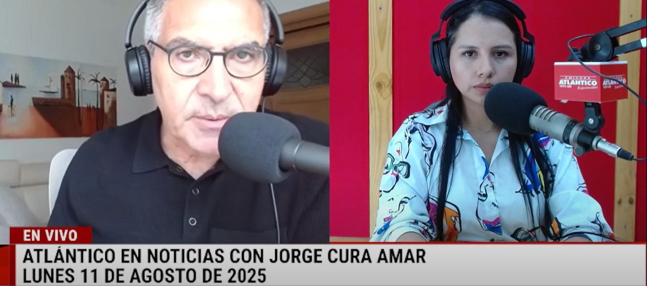 Transmisión de Atlántico en Noticias.