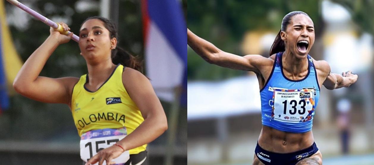 Valentina Barrios Bornacelly y Marleth Ospino.