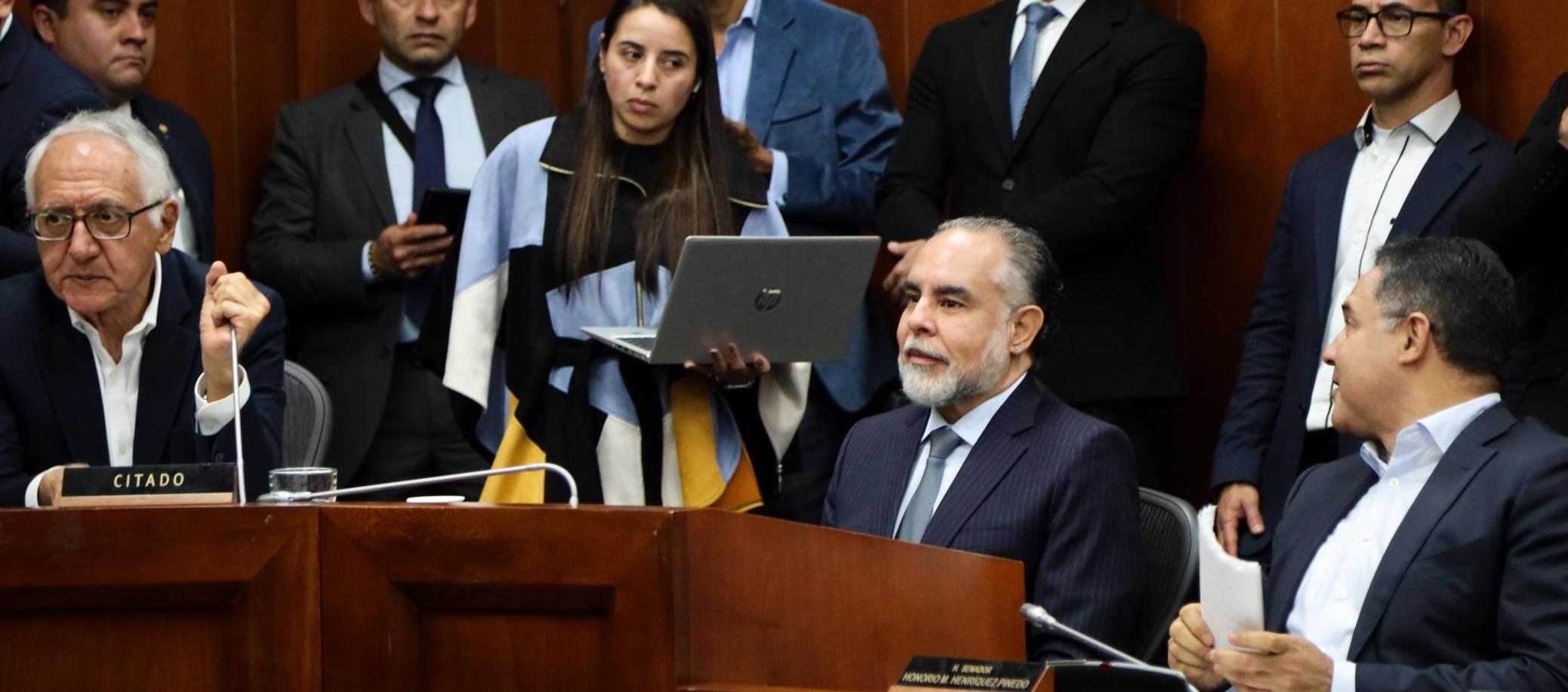 Armando Benedetti, ministro del Interior.