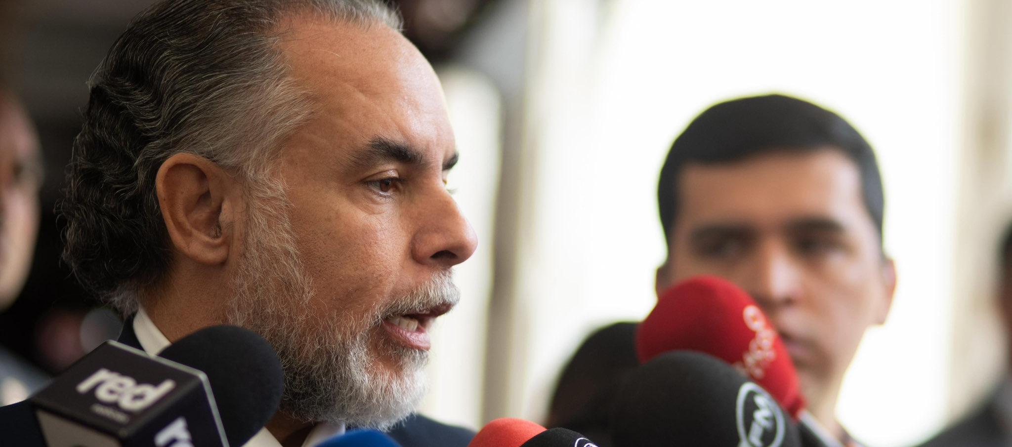 El Ministro del Interior, Armando Benedetti.