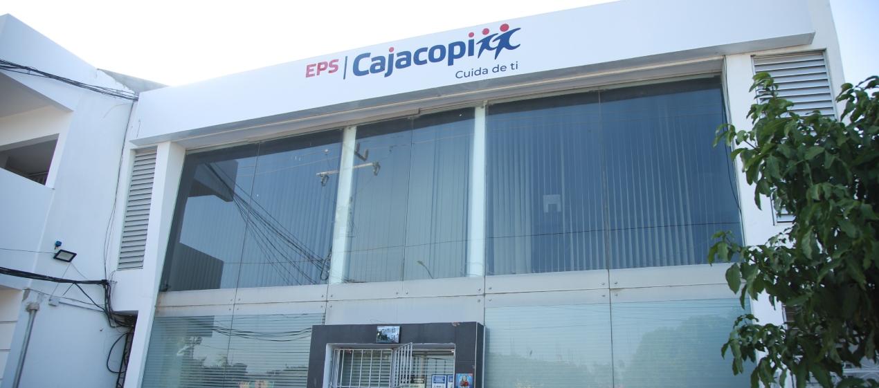Una sede de Cajacopi EPS. 