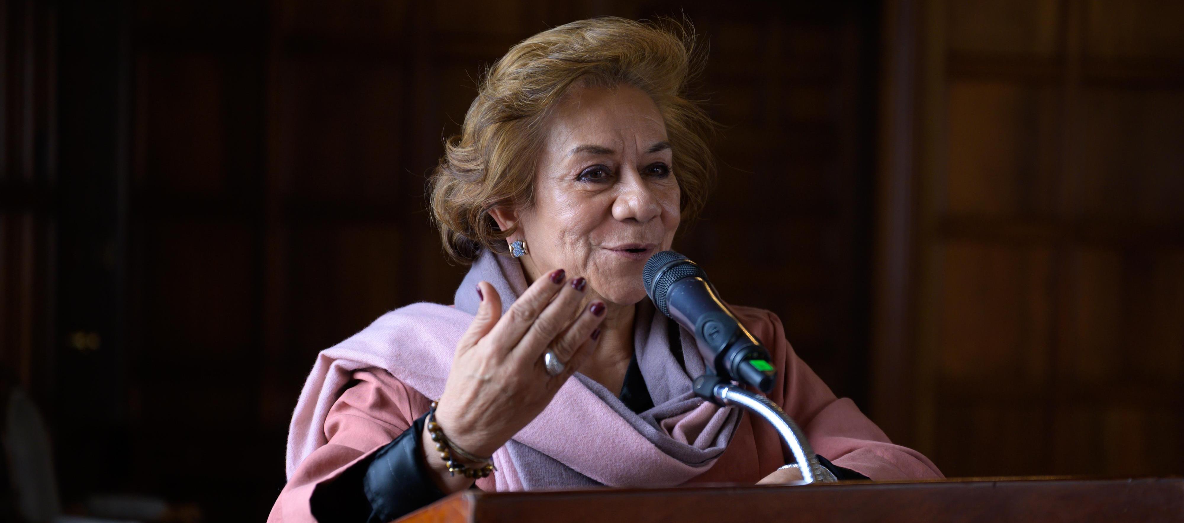 La Canciller Rosa Yolanda Villavicencio Mapy.