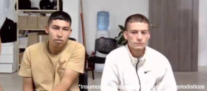 Walter Esteban Yonda Ipía y Carlos Steven Obando.