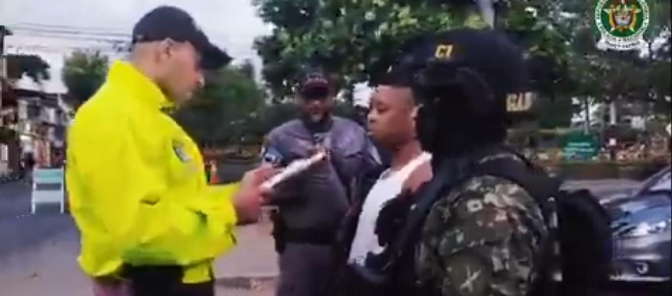 Uno de los señalados cuando se le estaba haciendo efectiva la orden de captura. 