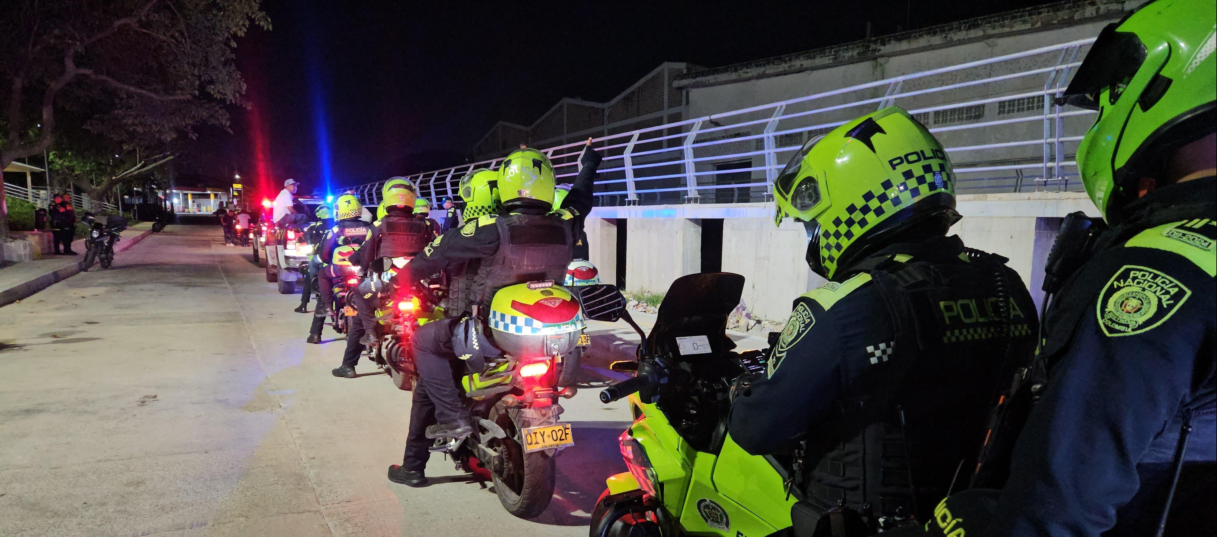 Imagen de las caravanas.