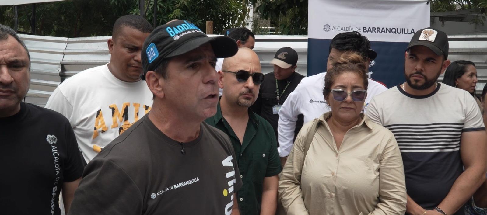 El Alcalde de Barranquilla, Alex Char.