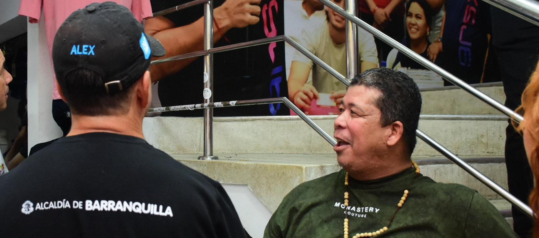 El Alcalde de Barranquilla, Alex Char.