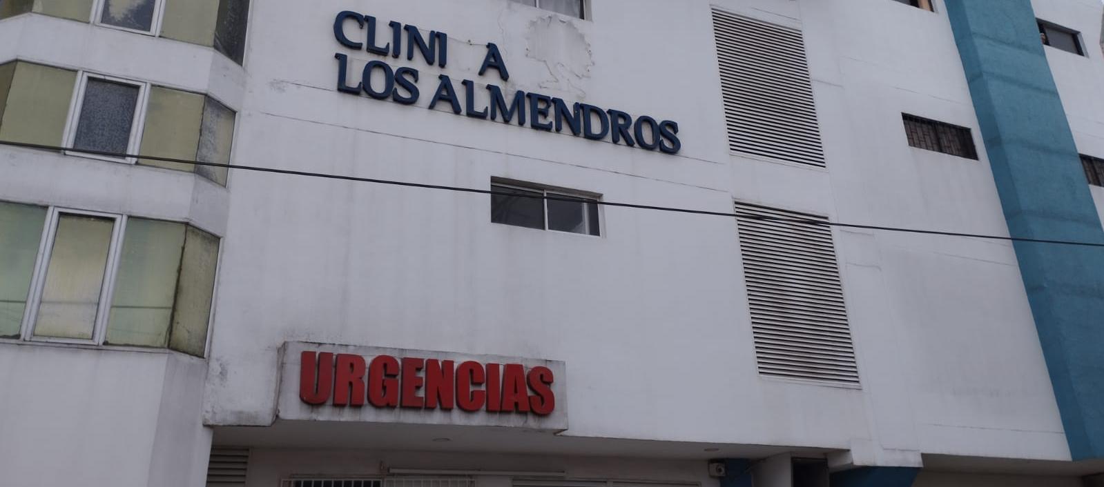 Jean Carlos falleció en la Clínica Los Almendros.