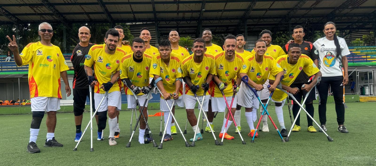 Selección Colombia de Amputados.