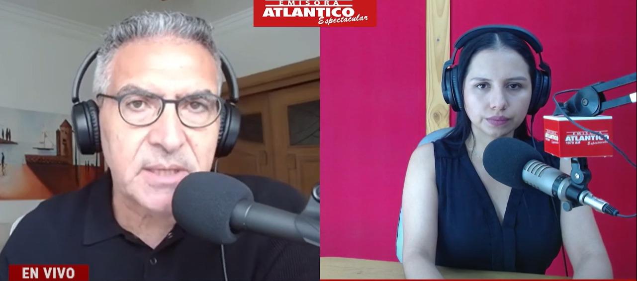 Transmisión de Atlántico en Noticias.