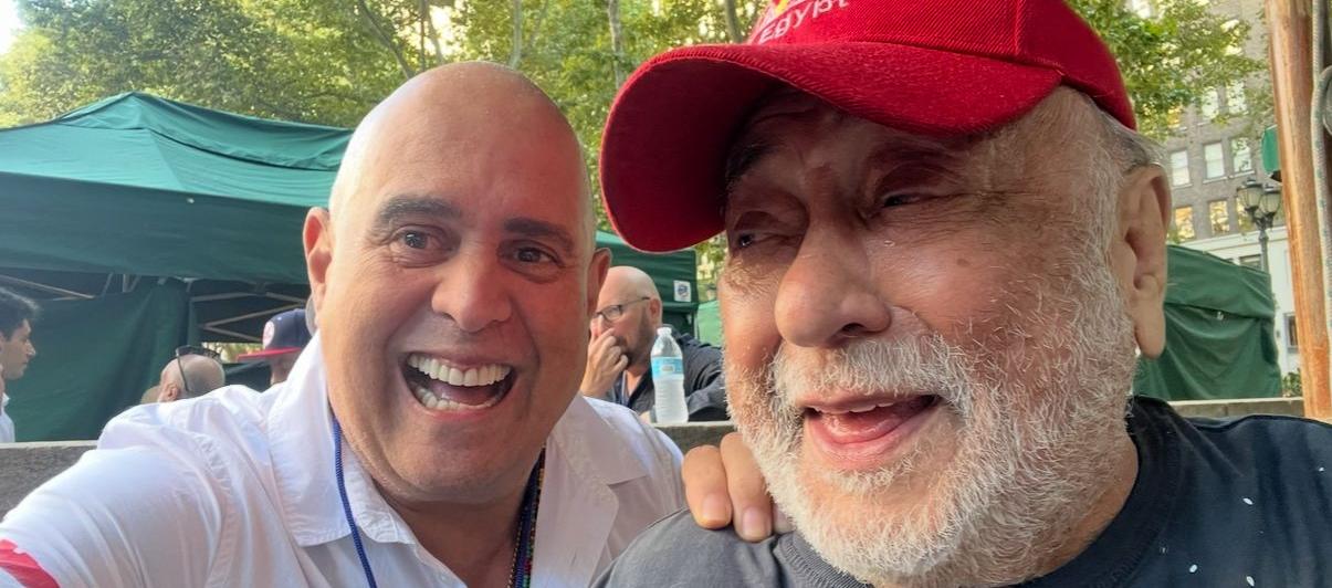 Alfredo De La Fé y Eddie Palmieri.