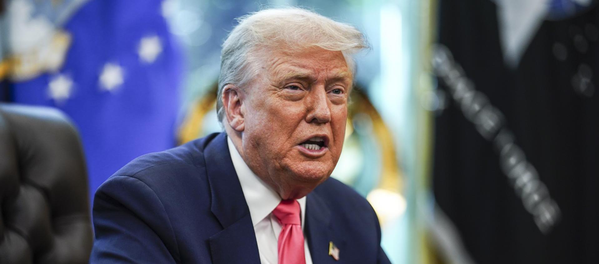 Donald Trump, Presidente de Estados Unidos.