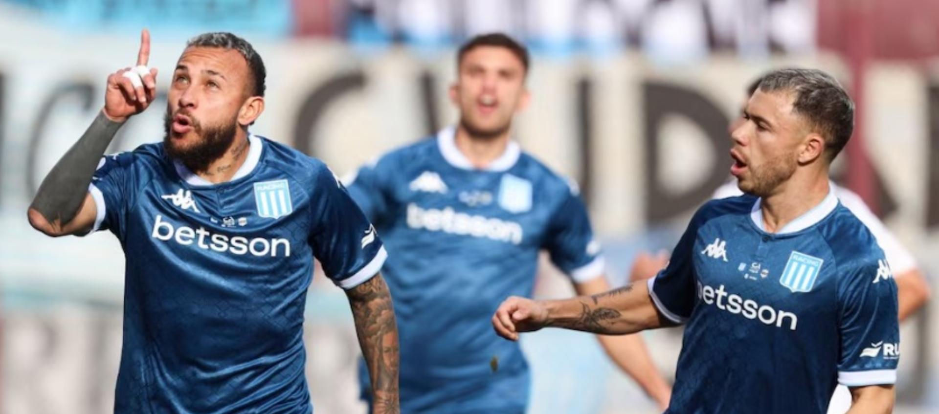 La celebración de Duván Vergara.