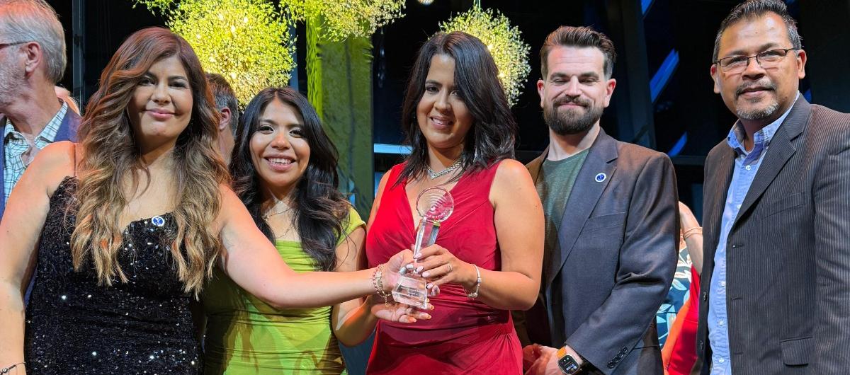 La periodista barranquillera Estefany Rodríguez recibió reconocimiento en Estados Unidos.