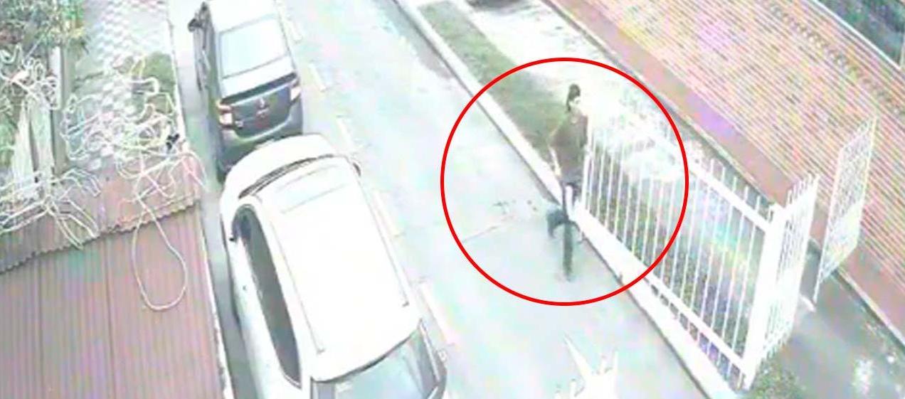 El menor el día del atentado.