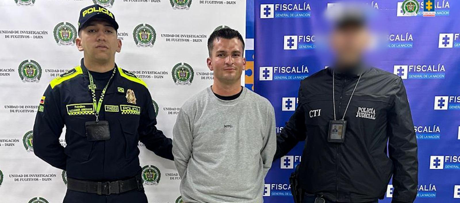 Farid Rojas Rojas, capturado.