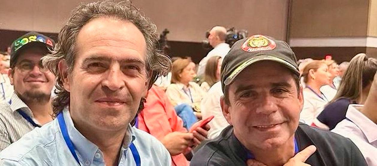 Fico Gutierrez y Alejandro Char