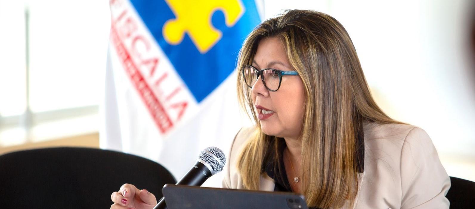 La fiscal general de la Nación, Luz Adriana Camargo Garzón. 