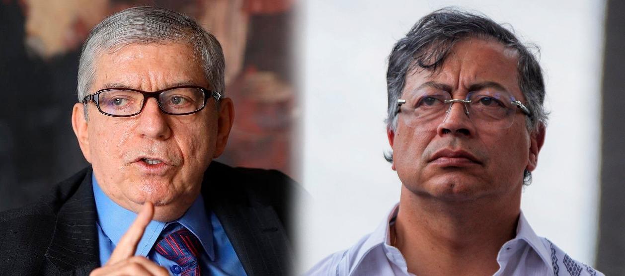César Gaviria y Gustavo Petro.