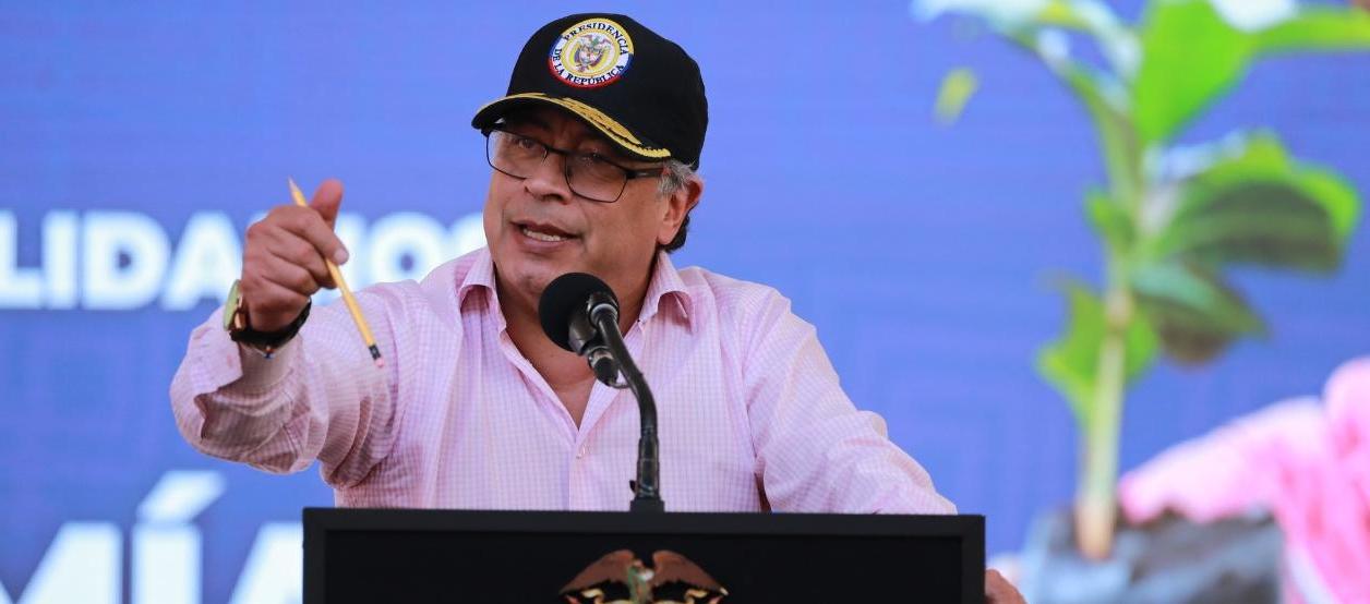 Presidente Gustavo Petro. 