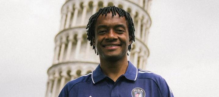 Juan Guillermo Cuadrado, nuevo jugador del Pisa.