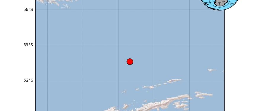 Sitió donde se presentó el sismo.