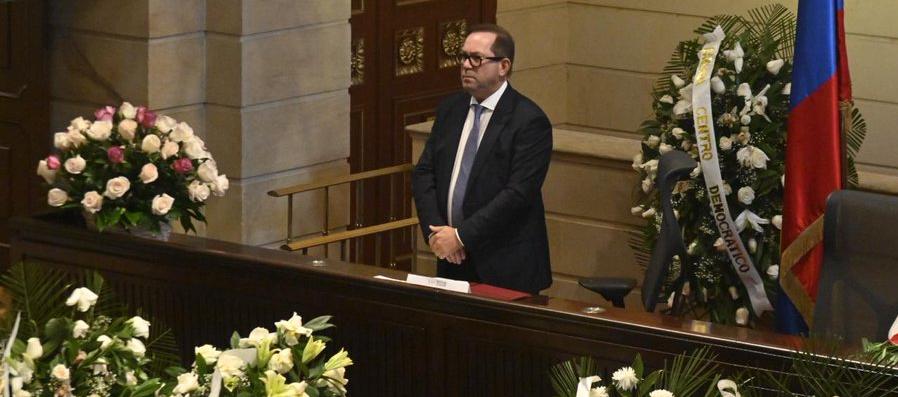 Lidio García, presidente del Senado.