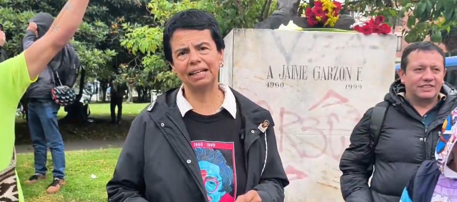 Marisol Garzón, hermana de Jaime Garzón.