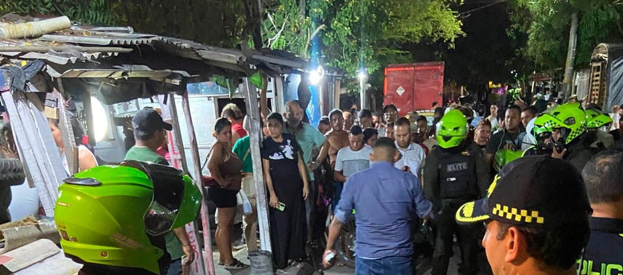 Uno de los homicidios se presentó en el barrio Los Girasoles. 