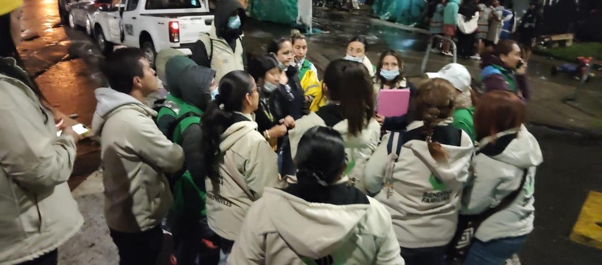 El Instituto Colombiano de Bienestar Familiar mantiene presencia en el Parque Nacional.