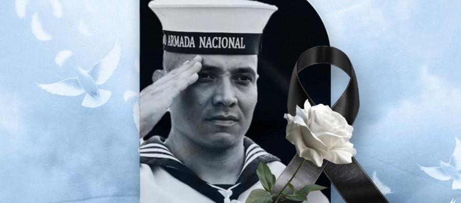 Suboficial de la Armada Jaicer Gómez Balceiro.