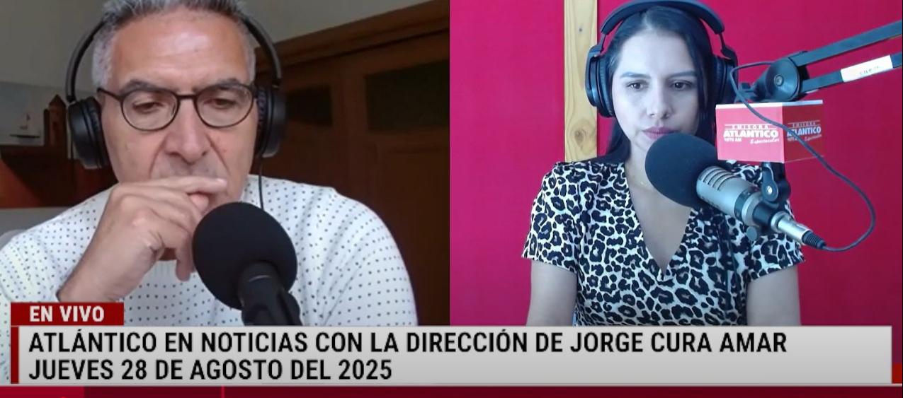 Transmisión de Atlántico en Noticias.