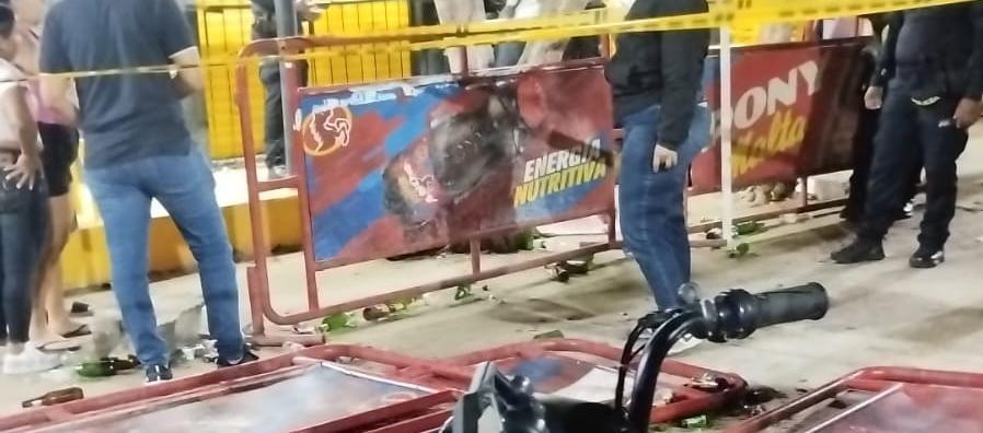 Lugar donde sucedió el crimen.