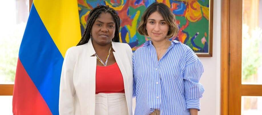 La vicepresidenta Francia Márquez y Laura Sarabia.