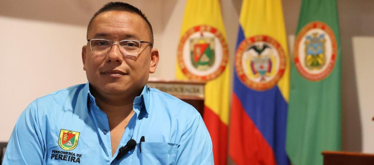 El personero de Pereira, Leonardo Fabio Reales Chacón.