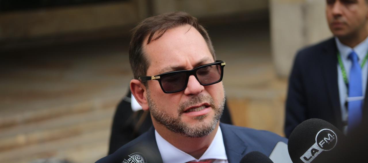 El presidente del Senado, Lidio García.