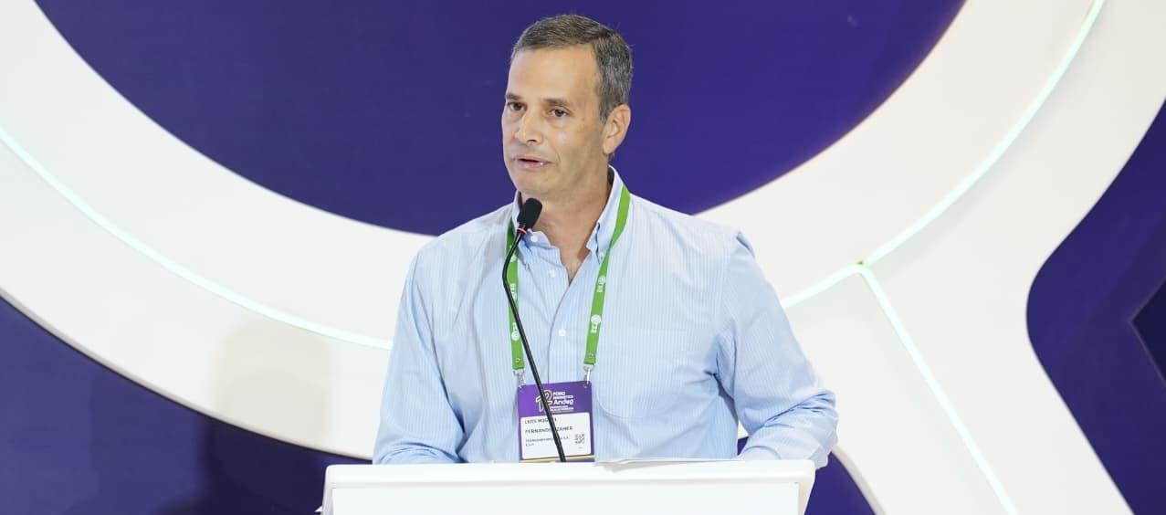 El presidente de la Junta Directiva de Andeg, Luis Miguel Fernández.