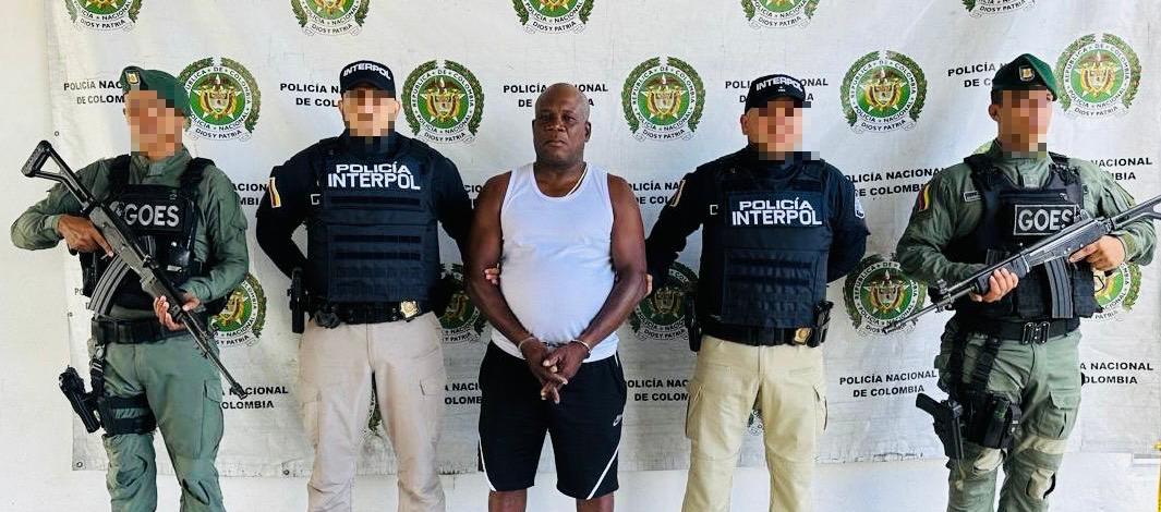 Luis Henry Valencia en poder de las autoridades.