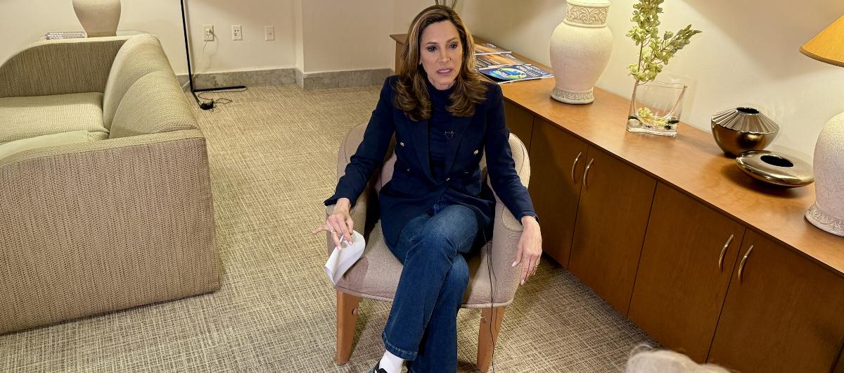 La congresista republicana María Elvira Salazar.