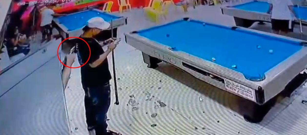 Momento en que se registró el crimen. 