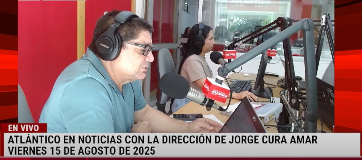 Transmisión de Atlántico en Noticias.