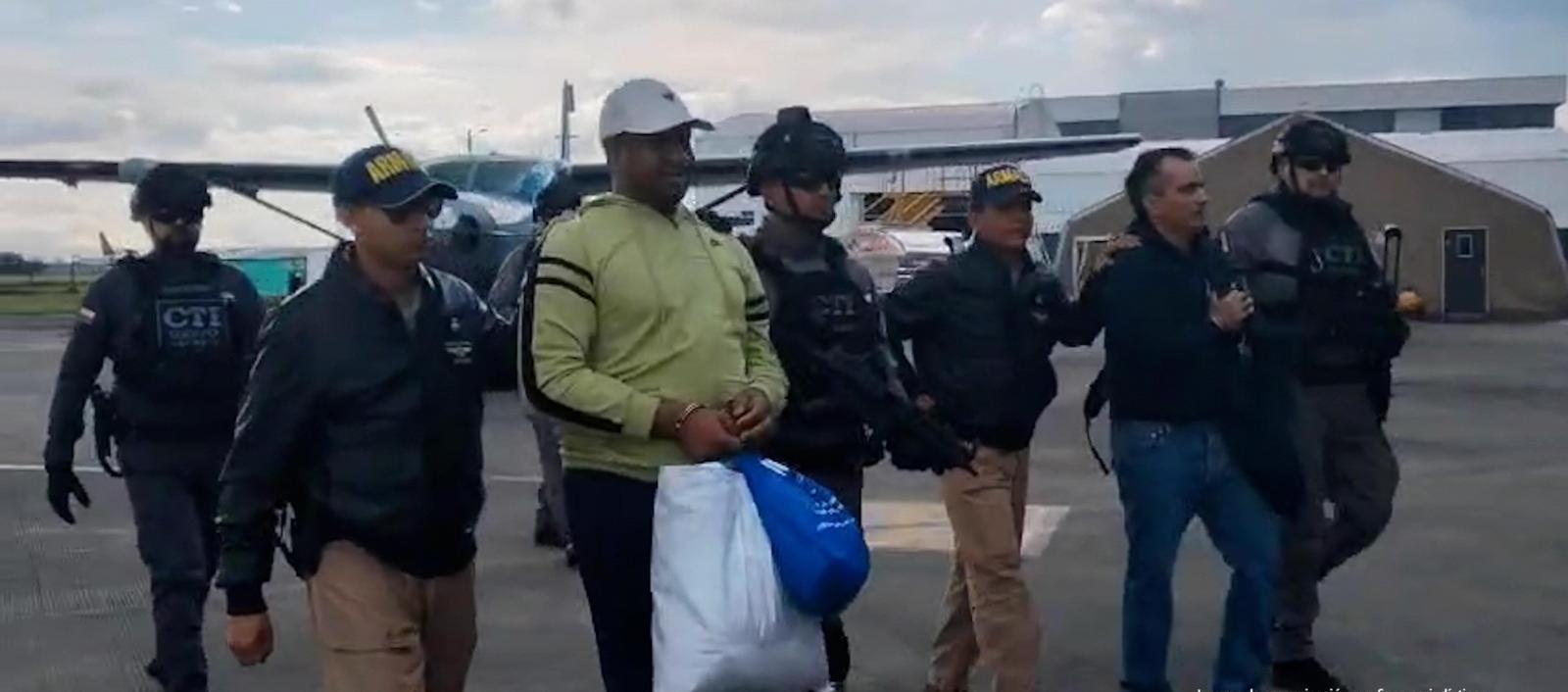 Notificados con fines de extradición.