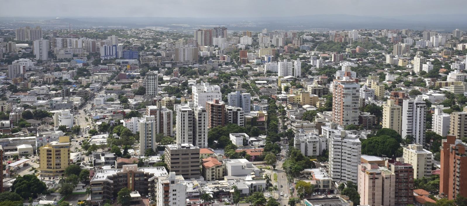Panorámica de Barranquilla.