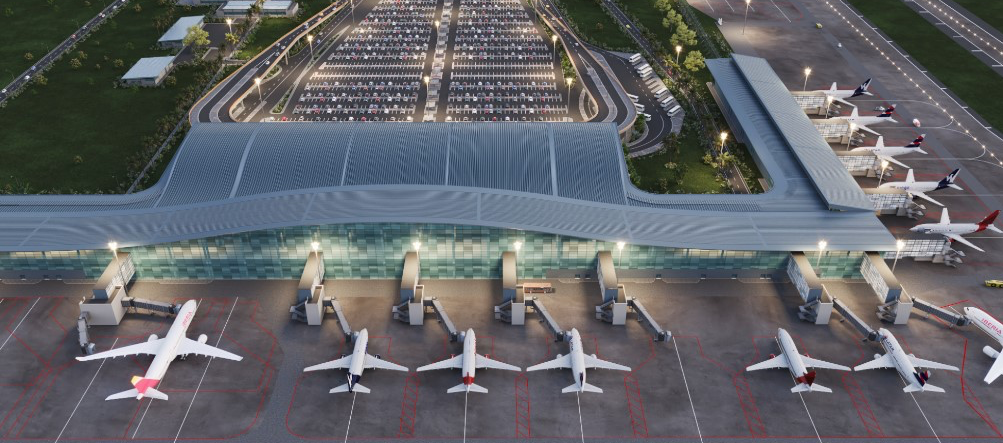 El proyecto del nuevo aeropuerto de la ciudad está a cargo de la empresa OINAC.