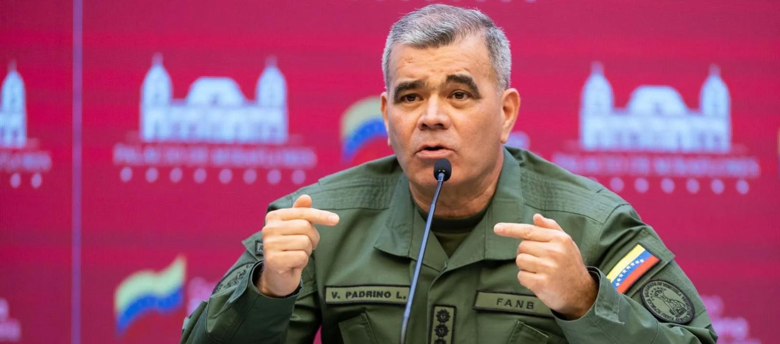 El ministro de Defensa de Venezuela, Vladimir Padrino López.