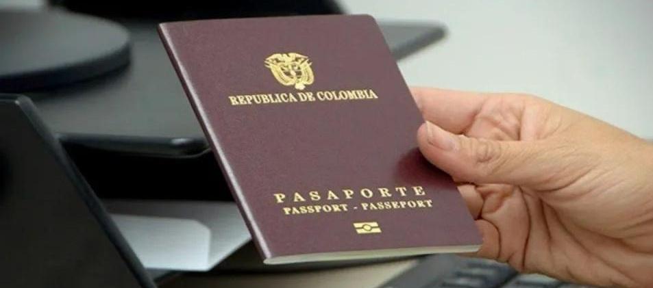 Pasaporte en Colombia. 