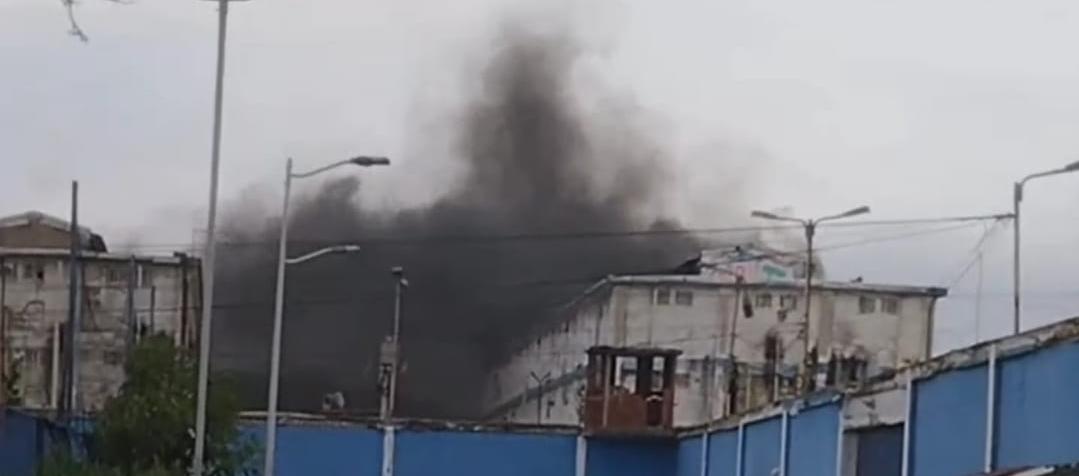 Incendio en la Penitenciaría.